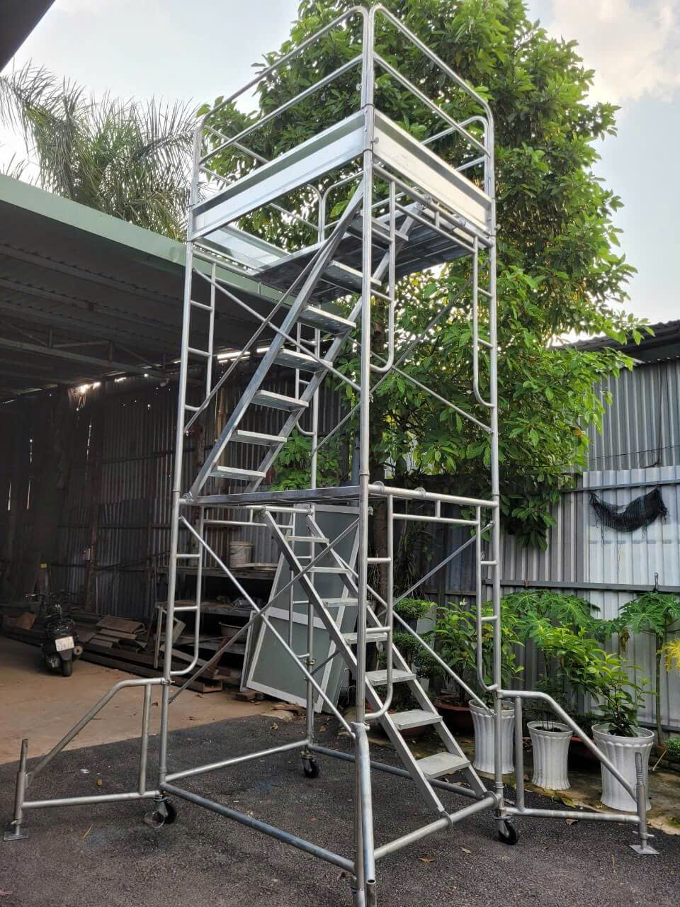 Mâm giàn giáo mạ kẽm