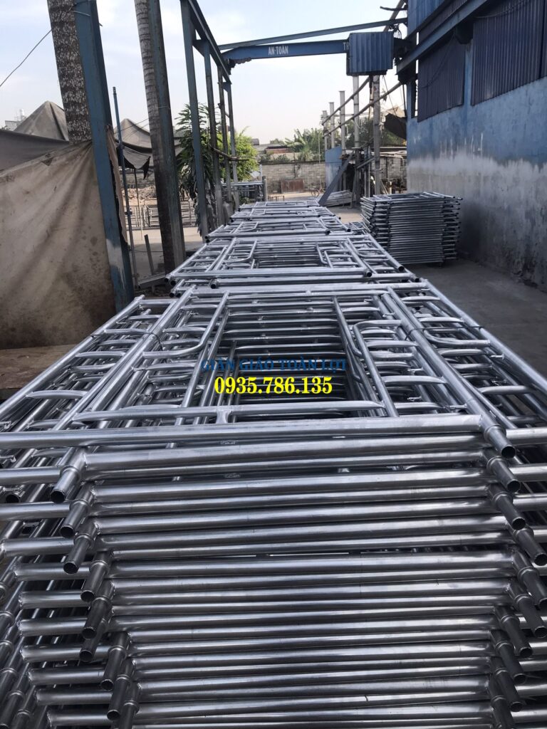 Trọng lượng các loại giàn giáo khung Trọng lượng giàn giáo khung