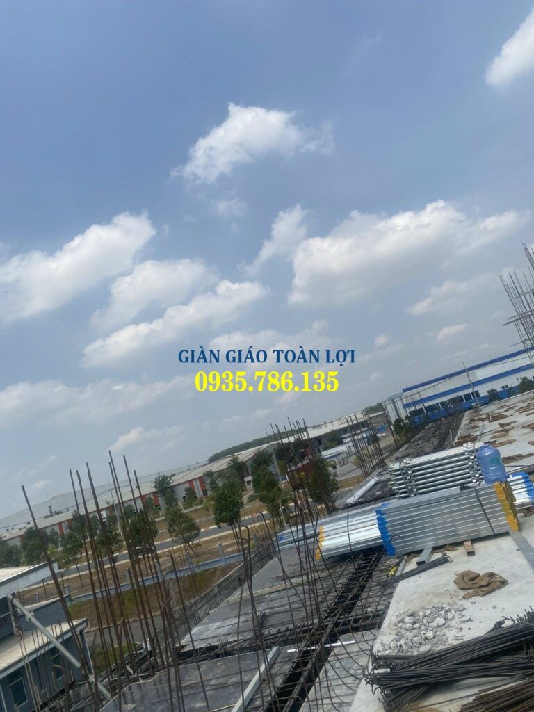 Giàn giáo nêm thi công