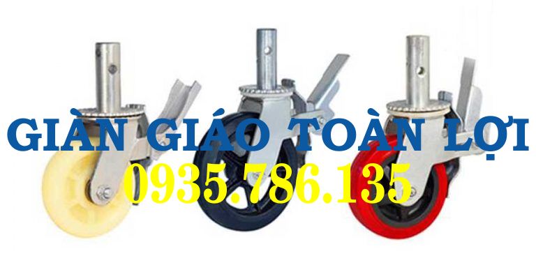 Thông số kỹ thuật bánh xe giàn giáo