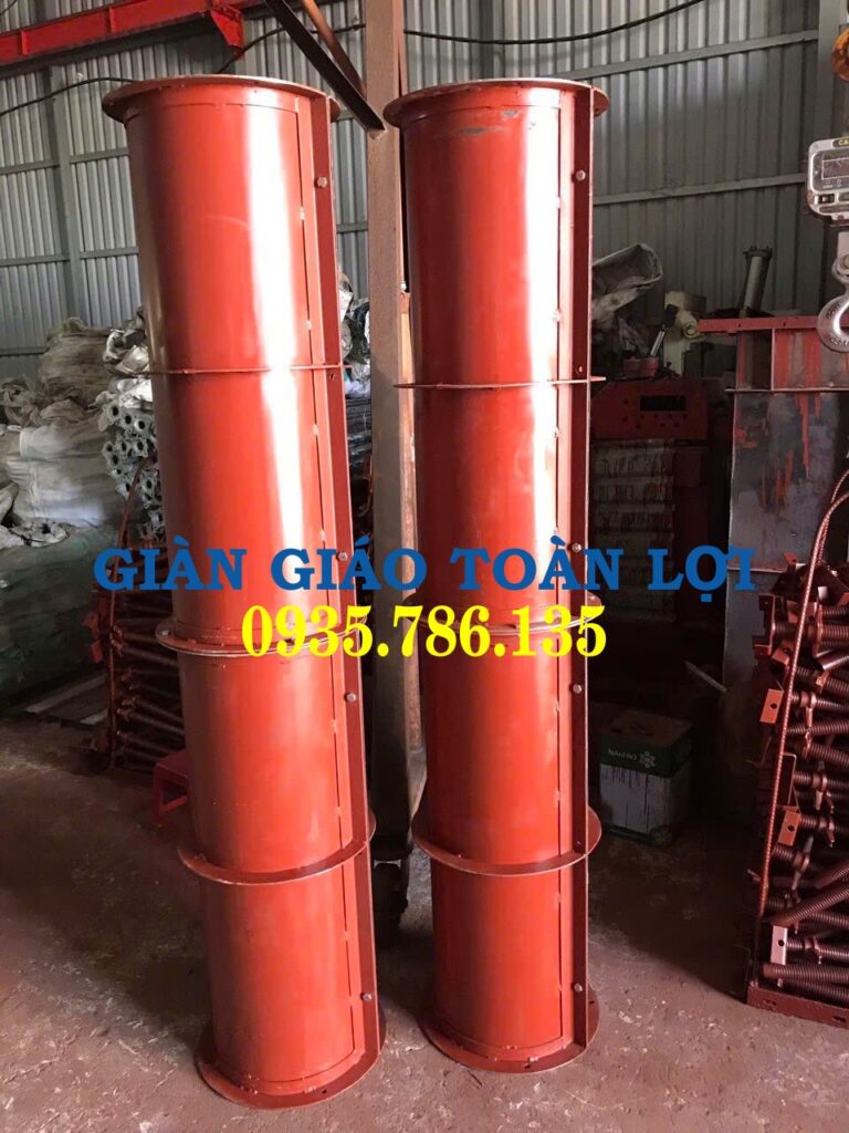 Biện pháp thi công coppha cột sắt định hình