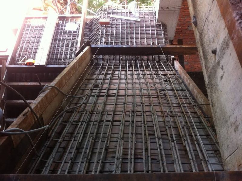 Cách đóng cốp pha cầu thang tiết kiệm chi phí