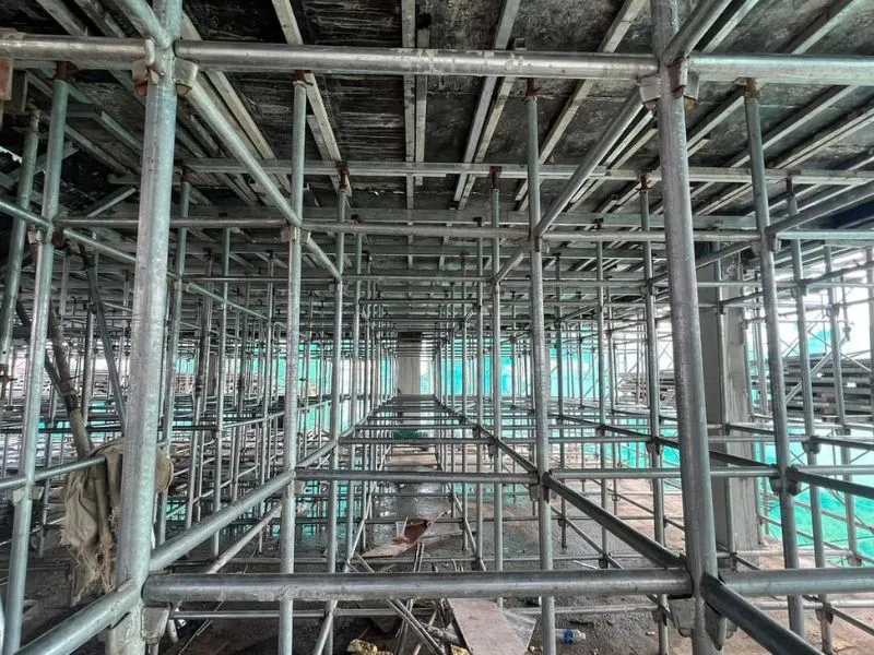 Cách ghép cốp pha dầm sàn