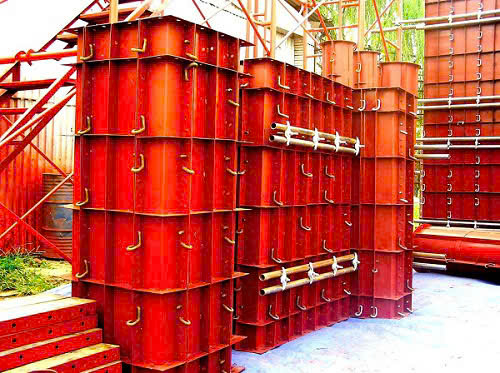Cốt pha định hình công trình điện năng